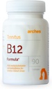 Arches Acouphène B12 Formule – Méthylfolate 400 mcg, méthylcobalamine 1000 mcg, 90 Lozenges, approvisionnement de 3 mois