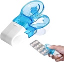 2025 New Portable Pill Taker Gadgets ménagers, Pill Extractor Tool Pill Popper Tool Blister Pack Opener Popper Assistance Tool, Pill Popper for Blister Packs for the Elderly, Disabled (1PC)