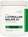 Type Zero L-Citrulline Malate Powder 2:1 6X (300g | 6000mg Per Serving | Unflavored) Ultra Clean L Citrulline, Nitric Oxide Booster, Pre Workout - Nitrous Oxide Vasodilator Supplement