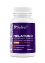 Safrel Melatonin 30mg - with B6 & L-Theanine - 120 Fast Dissolve Tablets with Natural Berry Flavor (2 Tablets Dose = Melatonin 60mg) (120 Count (Pack of 1))