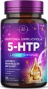 Supplément 5-HTP - 200mg par portion - Extra Strength 5HTP de Griffonia Simplicfolia - Soutient le repos, le calme naturel et la santé du cerveau - 5 Hydroxytryptophane - mis en bouteille aux États-Unis - 120 Capsules