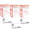 Unna Boot Zinc Flexible Compression Bandage Maintenez l'humidité Environnement de guérison Habillage médical Gauze EMS Premiers soins Fournitures 4 pouces X 30 pied Roll