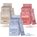 mellö Magnésium Superblend Bundle - Lavandeberry, grenade et non aromatisé- Magnésium Glycinate avec L-Theanine, GABA & Trace Minerals- Supports Sommeil, relaxation et énergie équilibrée- 3 x 10-Packs