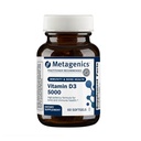 Métagène Supplément vitamine D3 5000 UI - Softgels à haute puissance pour la santé immunitaire, osseuse et cardiaque* - 125 mcg Cholecalciferol dans l'huile de coco pour l'absorption améliorée* - Non-OGM, sans gluten - 60 Compte