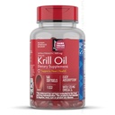 Membres Mark Krill Oil (160 comtes) Extra-force Antarctique Omega-3, 500 mg de support de santé cardiaque, Absorption accrue, Pas d'afteraste de poisson, CSM-Certifié, Source pure Antarctique