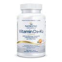 Nordic Naturals Professional Grade Vitamine D3+K2 Supplément, Orange Flavor - 60 gels souples - 4000 UI Vitamine D3 & 180 mcg K2- Favorise l'équilibre calcique et la fonction immunitaire - Non-OGM - 30 portions