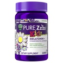 VICKS PURE Zzzs Kidz, Melatonine Aide au sommeil Gummies pour enfants et enfants, aide votre enfant à dormir naturellement, faible dose Melatonine, 48 Gummies