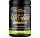 FREZZOR Superfood poudre d'énergie brute avec UAF1000+, protéine de chanvre tout naturel, énergie emballée, protéines végétales à spectre complet, acides aminés et antioxydants, prébiotique, probiotique, 500g, 50 scoops, 1 comte