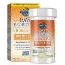 Jardin de la vie Probiotiques crus pour les femmes et les hommes soins ultimes 100 milliards de CFU plateau Stable et suppléments de zinc 30mg haute puissance Zinc brut et supplément multiminéral vitamine C