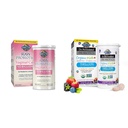 Jardin de la vie Probiotiques pour la santé des femmes, soutien immunitaire pour les enfants - 50 Million CFU, 5 Million CFU, 30 Capsules, 30 Chewables