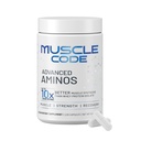 NAUTILUS Muscle Code Capsules essentielles d'acide amino – Synthèse musculaire et réparation et force – Sans aromatisé – 30 portions – cliniquement étudié – 0g sucre, kéto, végétalien, sans gluten, sans lait
