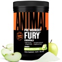 Poudre de pré-entraînement pour les animaux - pomme verte, 350mg caféine, BCAA Acides aminés, 2g Beta Alanine, Citrulline & Tyrosine, Énergie, Focus, Force, Endurance, Pré-entraînement pour les hommes et les femmes, 30 portions