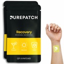 Pure Patch Recovery Patch – Plant-Based Vegan Topical Patch – DHM – NAC – Glutathion – B-Complex – Non-ingérable – Résistant à l'eau – Douce sur la peau – Sans gluten – Fabriqué aux États-Unis – 12 Patches