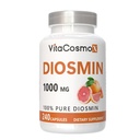 Diosmin Capsules, 240 Compte, 1000 mg Servition, Vegan, Citrus Bioflavonoïdes 100% Végétarien, Sans OGM et Sans gluten Supplément Diosmin avec la force maximale