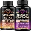 NUTRAHARMONY Vitamin D3 K2 & Resveratrol Blend Capsules