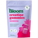 Gommies monohydratées de la créatine de Bloom, 5g par portion, Gommy de créatine sans sucre pour l'entraînement, la force, la santé cognitive et le soutien musculaire maigre, sans gluten et non OGM, Berry Boost, 36 Gommies, 12 SVG