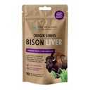 Bison Liver – Natural Beauty, Hormone Balance, Vitality - Grass-Fed & Finished Organ Capsules for Collagen & Skin Health | 90ct (1 Month Supply)