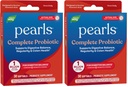 Perles probiotiques complètes de la façon de la nature, soutient l'équilibre digestif*,1 milliards de cultures vivantes, supplément pour les hommes et les femmes,pas de réfrigération nécessaire,30 softgels,(paquet de 2)