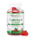 BariSlim Bariatric Calcium Gummies - Specially Formulated Bariatric Vitamins for Patients After Weight Loss Surgery - Supports Energy Levels & Bone Health | Raspberry (90 Vegan Gummies)