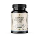 Wormwood Black Walnut Clove Capsules Herbal Detox & Cleanse Supplement with Sweet Wormwood, Black Walnut, and Cloves, 120 Veggie Capsules for Digestive Support and Wellness