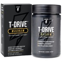 InnoSupps T-Drive Magnum Testostérone Booster Améliore la performance de pic Améliore la croissance musculaire, Augmente la libido et les niveaux d'énergie, Horny Goat Weed Tongkat Ali, Zinc, Fenugreek, Fat Burner 90 Caps/30 Jours