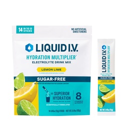 Liquid I.V. Hydratation Multiplier sans sucre - Citron Lime.