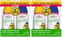 Les enfants de Zarbee Chair Syrup + Mucus Day & Night Value Pack,Daytime & Night Toddler Cough Sirup,Dark Honey,Ivy Leaf Extract,Chamomile,Mixed Berry Flavor,4 Fl Oz,(Paquet de 4)