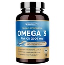 ZEBORA Triple force Omega-3 Huile de poisson 2000mg – rTG Omega 3 Ultra haute puissance – soutient le cœur, le cerveau, les yeux, la peau et la santé immunitaire – acides gras EPA, DHA et DPA, 120 Softgels