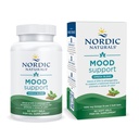 Nordic Naturals Mood Support Omega Blend - Non aromatisé - 60 gels souples - 1400 mg Omega-3 Supplément avec EPA & DHA - Promotion de l'humeur équilibrée et de la sérénité - Non-OGM - 30 portions
