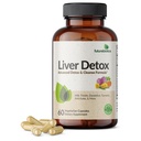 Futurebiotics Liver Detox Advanced Detox & Cleanse Formula soutient la fonction saine du foie avec le chardon de lait, extrait de dandelion, curcuma, feuille d'artichaut, et plus, non-OGM, 60 capsules végétariennes