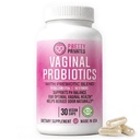 Pretty Privates Probiotiques vaginaux pour les femmes - Santé vaginale - Équilibre PH d'un supplément probiotique - Pas un suppositoire - 60ct