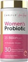 Carlyle Women's 25 Billion CFU Probiotic | Supported by 27 Strains | 30 Delayed Release Capsules | Vegan, Non-GMO and Gluten Free | for Her