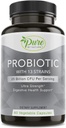 Probiotiques purs par nature pour les femmes et les hommes, 13 souches avec 25 Million CFU, Probiotiques pour la santé digestive, Gut Health, Immune Support, Bloating & Constipation, Vegan & Table-Stable, 60 Capsules