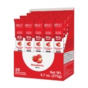 Unjury Whey Protein Powder Individual Stick Packs | Strawberry | 10.5g 100% Whey Isolate Protein Powder | Low Carb and Lactose Free | Gluten Free | Certified Kosher | 20 Servings