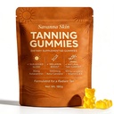Tanning Gummies,All-Natural Antioxidant Blend with Vitamin C & E, Astaxanthin, Beta Carotene,Tanning from Within for Natural Looking Glow - 60 Count