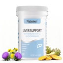 Liver Support with 200mg Milk Thistle, 100mg Glutathione, 100mg NAC, 150mg Tumeric, Dandelion, Artichoke, Liver Cleanse Detox & Repair, Supports Energy*, Immunity & Liver Health*, 60 caps