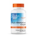 CoQ10 le meilleur CoQ10 d'absorption élevée du médecin avec supplément BioPerine - Coenzyme Q10 Caps pour la santé cardiaque et le soutien antioxydant, naturellement fermenté CoQ10 - 360 Capsules de Veg