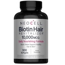 NeoCell Biotin Revitalizer pour cheveux 10000mcg.300 Softgels.