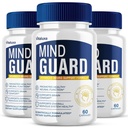 (3 Pack) Mind Guard Brain Supplement Capsules, MindGuard Memory Pills Brain Health Nootropic Booster Clarity Focus Advanced Formula Premium Cognitive Function Support All Natural Ingredients (180 Ct)