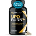 Lipo Burn Keto BHB Exogenous Cétones Supplément - BHB Science Keto Diet Pills avec Capsimax et caféine pour l'énergie naturelle Focus Sculpting corporel et soutien à la kétose - Végétarien et non-OGM (1 mois)