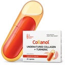 Collanol - Innovation in The Care of Healthy Joints – Liquid Formula in a Double Capsule. 3D Collagen + Micelle Extract of Turmeric Roots 1 Capsule/Day. Laboratory Tested