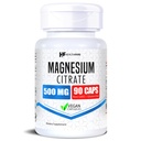 HealthFare Magnesium Citrate Capsules 500mg | 90 Vegan Pills | High Absorption Essential Mineral Supplement | Extra Strength Formula | Non-GMO, Gluten-Free, Made in USA