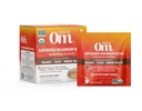 OM MUSHROOM SUPERFOOD Morning Energy Blend – Coffee-Free Mushroom Drink Mix with Cordyceps, Lion’s Mane, Rhodiola & Vitamin D2 – Natural Energy, Focus & Endurance Support – Single Serve (10 Count)