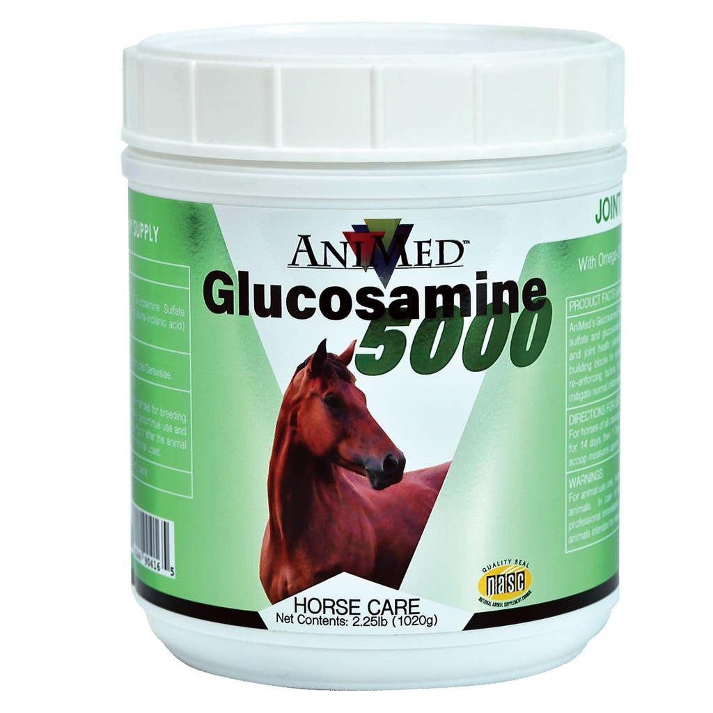 ANIMED Glucosamine 5000 Powder - Horse Supplement