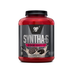 BSN SYNTHA-6 EDGE Protein Powder, Cookies n Cream Flavored Powder with Hydrolyzed Whey, Micellar Casein, for Muscle Gain, Low Sugar, 24g Protein, Cookies & Cream, 48 Servings, 4.23 Pound (Pack of 1)