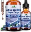 Suppléments de cortisol pour les femmes et les hommes, 17-en-1 Cortisol Reducer Detox Manager w. Magnésium Glycinate Ashwagandha, L-Theanine, Phosphatidylsérine, Hormone équilibré pour les femmes, Recess Mood Focus, Sommeil