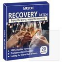 Party Recovery Patches 20 Pack, Natural Ingredients for Quick Recovery, Individually Wrapped, Skin-Friendly & Waterproof - Enhanced Morning Formula, Wake Up Refreshed and Energized