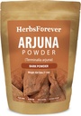 HerbsForever Arjuna Powder Terminalia Arjuna Non GMO, Vegan 454 GMS