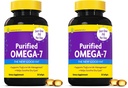 InnovixLabs Purified Omega 7 Supplement - 210 mg Omega-7 Palmitoleic Acid, Fish Oil for Metabolism & Triglyceride Support, Essential Fatty Acids, IFOS Approved, 30 Softgels (Pack of 2)