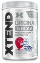 Scivation Xtend XTEND Original BCAA Poudre Airheads Candy Flavor, 7g BCAA et 2,5g L-Glutamine, sans sucre après l'entraînement Muscle récupération boisson avec acides aminés pour les hommes et les femmes, 30 portions